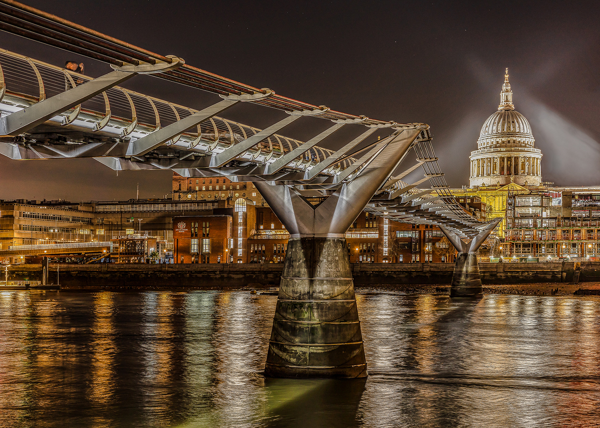 Millenium Bridge to St Pauls